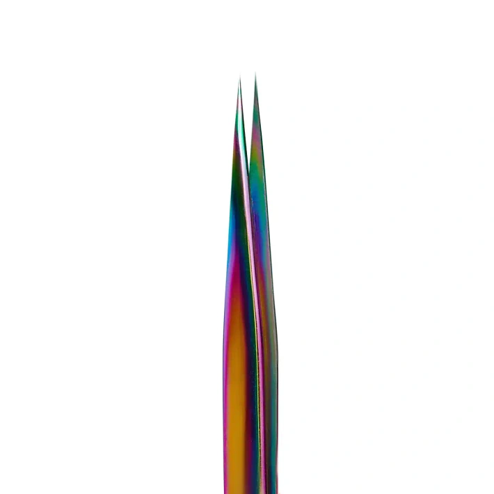 Straight rainbow tweezer Eyelashes