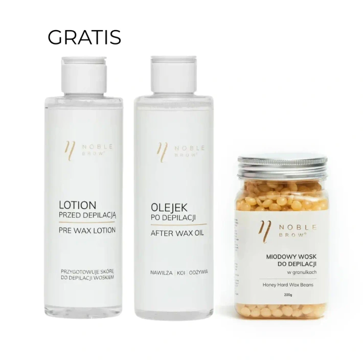 Honey Wax and Post-Wax Oil + Pre-Wax Lotion FREE