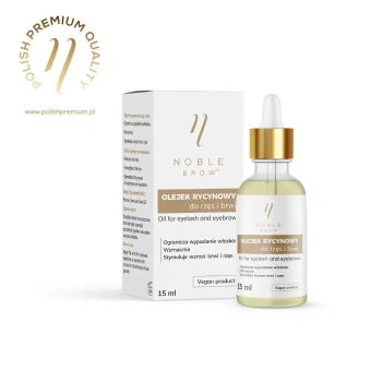 Noble Brow Castor Oil – Strengthening and Stimulating Eyebrow and Eyelash Growth