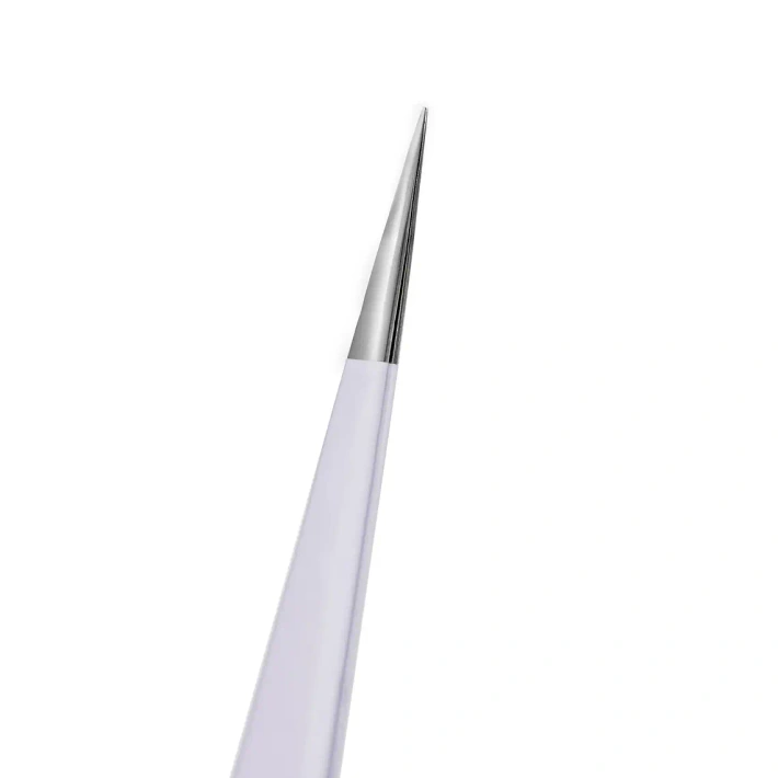 White Tweezer Straight Eyelashes