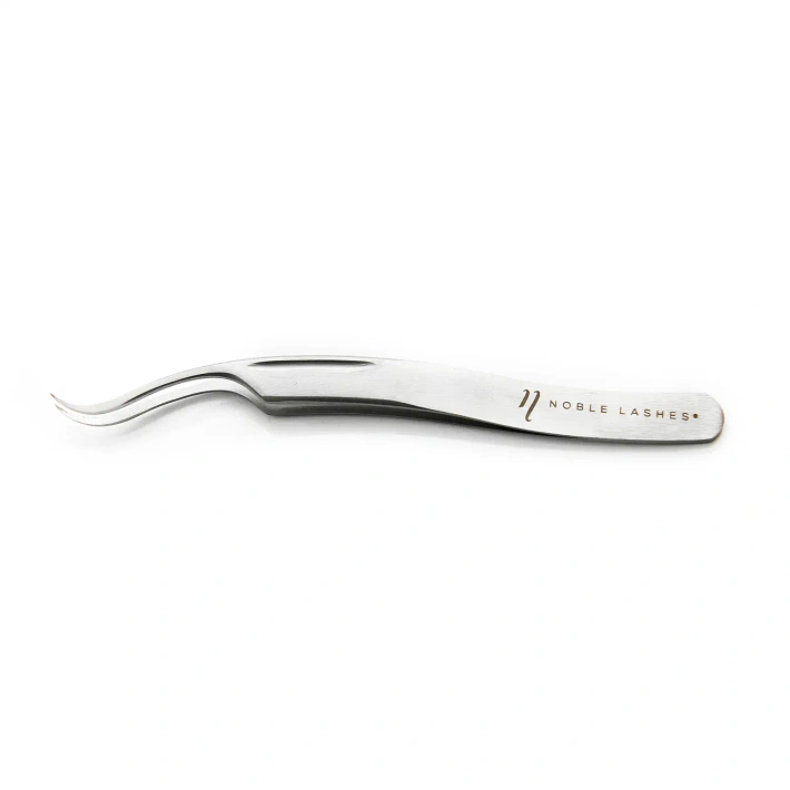 Metallic Tweezer Round for eyelashes
