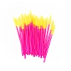 Silicone mascara wand mixed colours