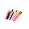 Silicone mascara wand mixed colours