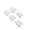 Eye pads for lifting with grooves