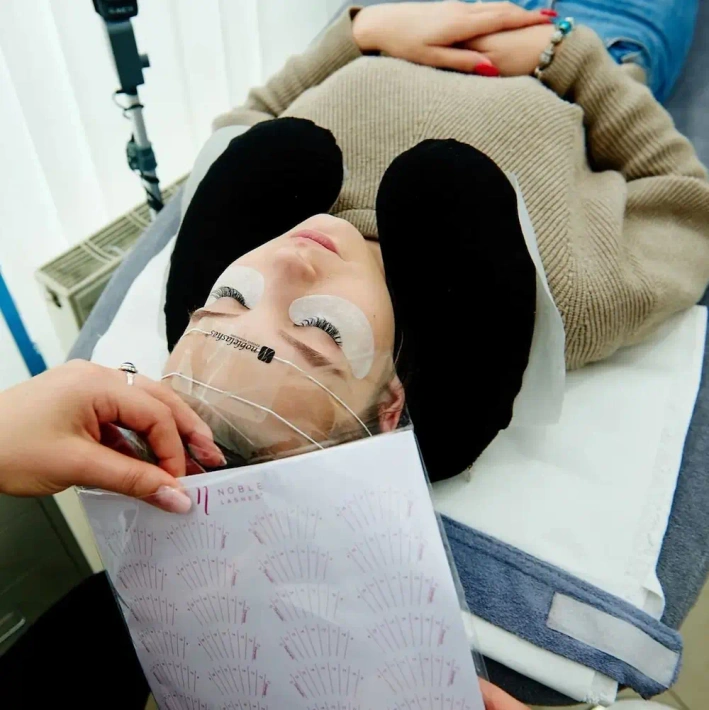Professional Lash Map Stickers