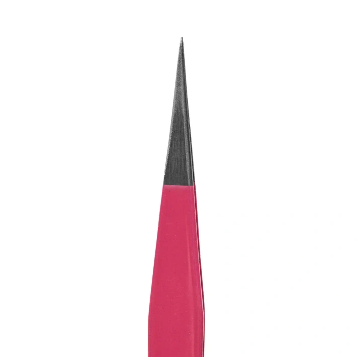 Straight Dark Pink Tweezer Eyelashes