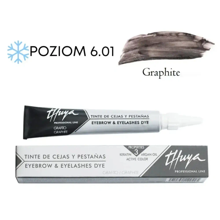 Argan & Keratin Dye for Eyebrows and Eyelashes Thuya