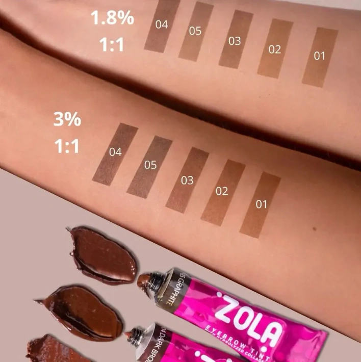 Eyebrow dye ZOLA