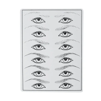 Microblading Practice Skin brows and eyes