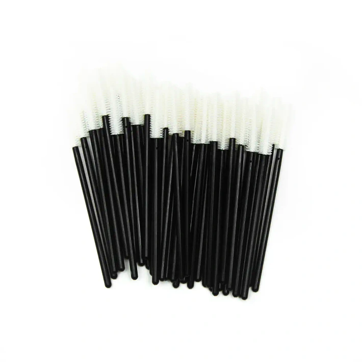 Silicone mascara wand mixed colours