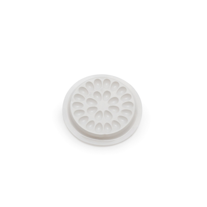 Self-adhesive base for glue drops