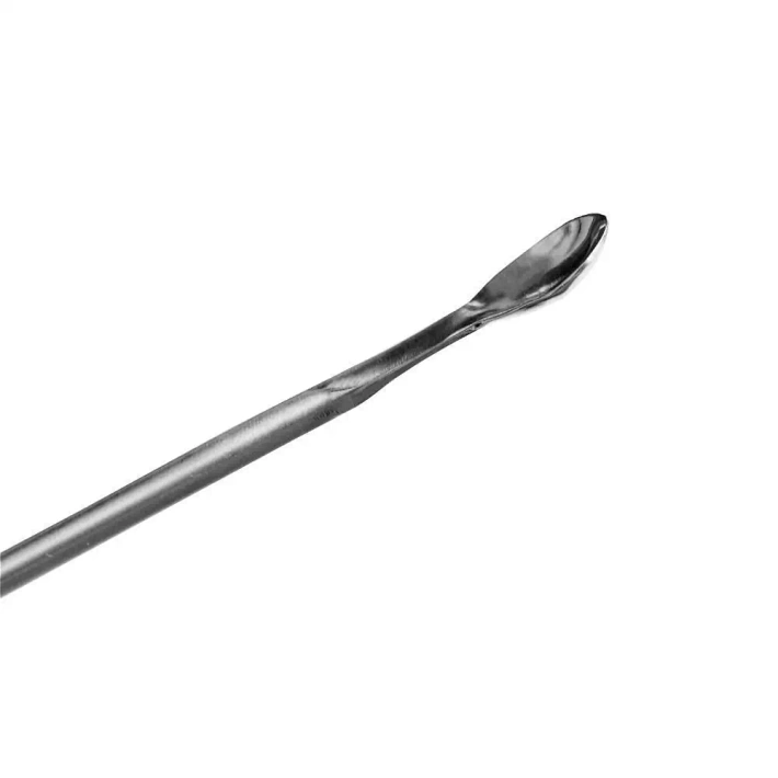 Metal spatula spoon for powder henna