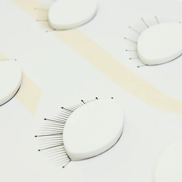 Eyelash Extension Practice Sheets