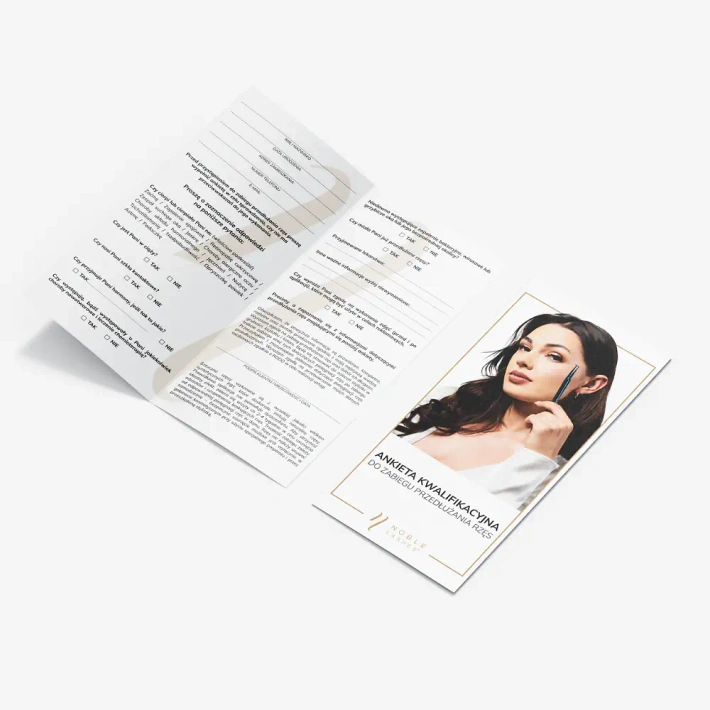 Qualifictaion questionnaire for the eyelash extension procedure