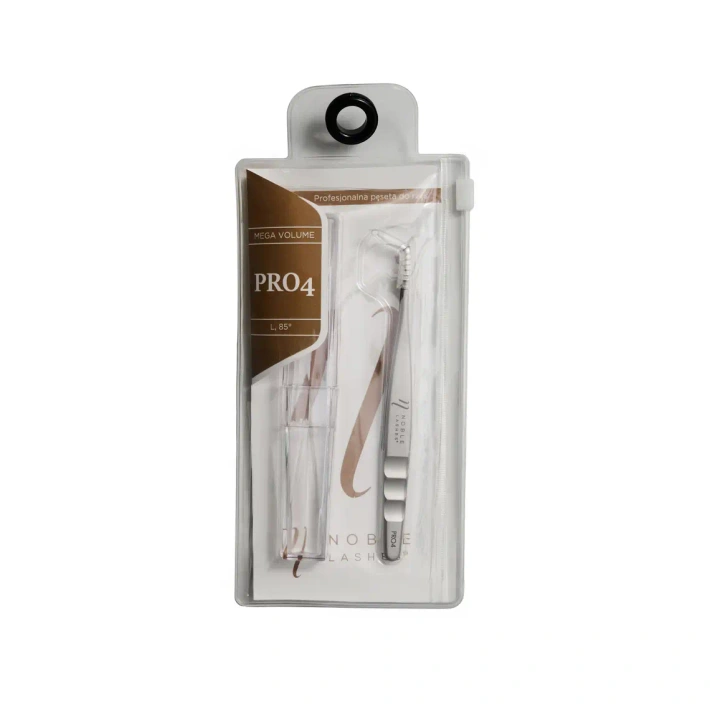 Noble Volume PRO 4 Eyelash Tweezers - L, 85°