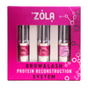 ZOLA LAMINATION PROTEIN Pink – Eyebrow & Eyelash Lamination Set