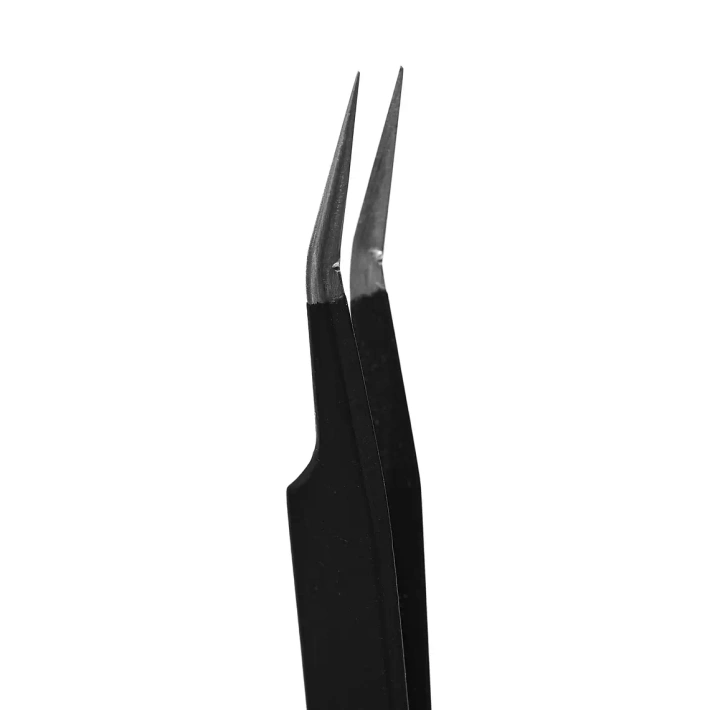 VETUS Tweezer Black ESD 17 Eyelashes