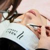 Lint free applicators eyelashes