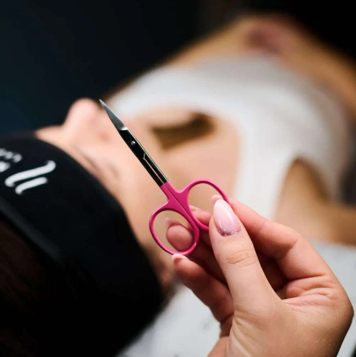 PINK Professional cosmetic scissors