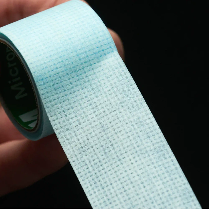 Silicone hypoallergenic tape