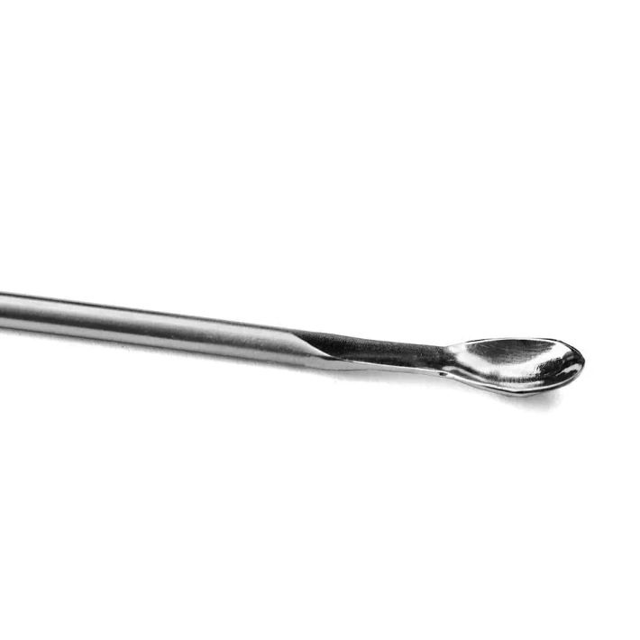 Metal spatula spoon for powder henna