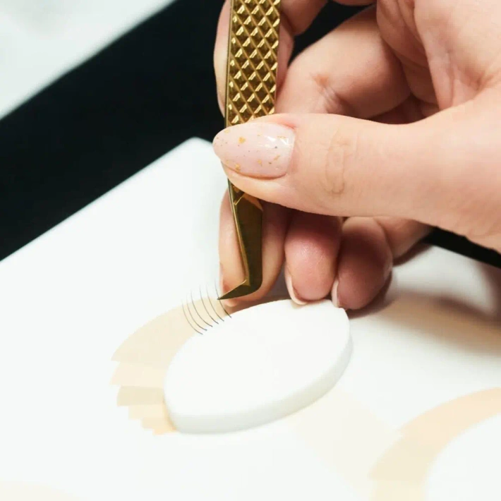 Eyelash Extension Practice Sheets