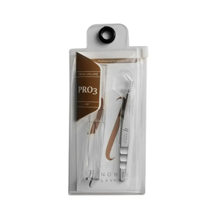 Noble Volume PRO 3 Eyelash Tweezers - L, 65°