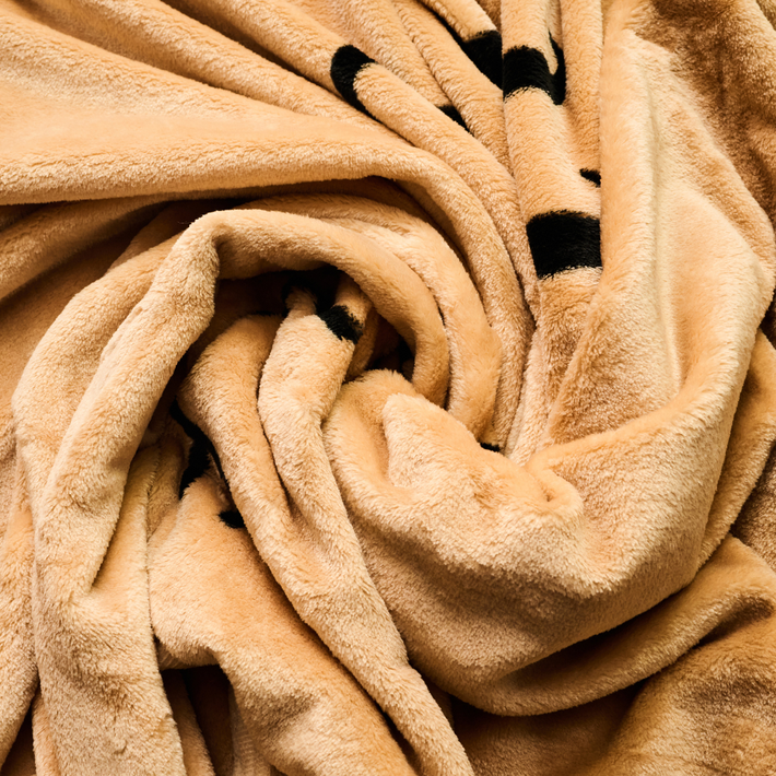 Cosmetic Blanket with the Noble Lashes logo