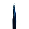 Sapphire tweezer 45° for eyelashes + case