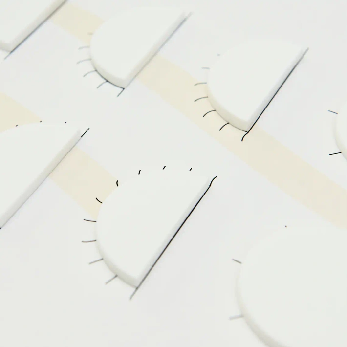 Eyelash Extension Practice Sheets