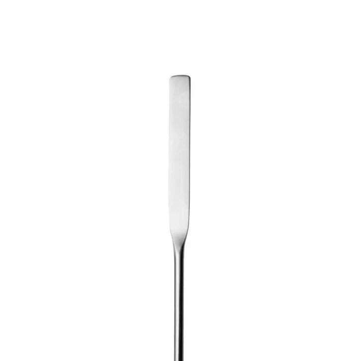 Metal spatula spoon for powder henna