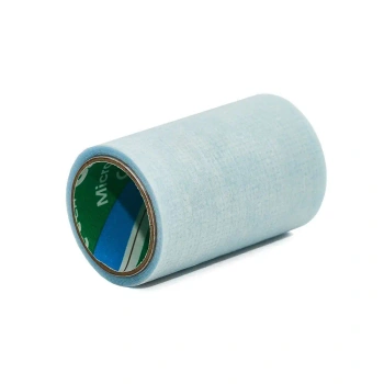 Big silicone hypoallergenic tape 5 cm x 130 cm 50pcs