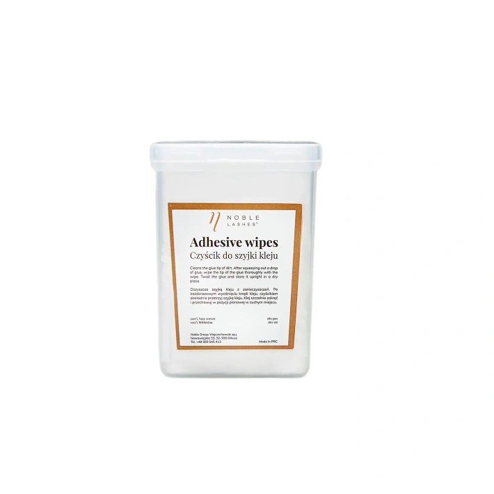 Adhesive glue remover wipes