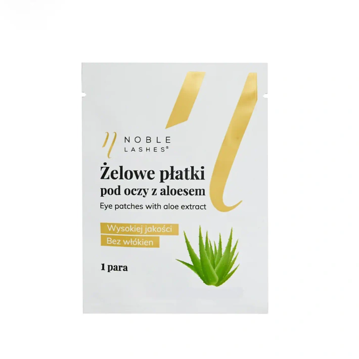 Eye patches with aloe extract