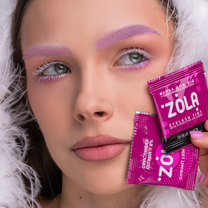 ZOLA Eyelash Tint Sachet 06 BLUE BLACK